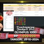 BUKTI JACKPOT SLOT GATES OF OLYMPUS 1000 TERPERCAYA DI INDONESIA TGL 29-10-2024