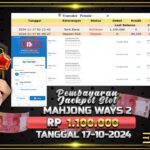 BUKTI JACKPOT SLOT MAHJONG WAYS 2 TERPERCAYA DI INDONESIA TGL 17-11-2024