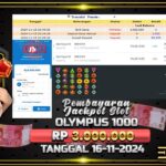 BUKTI JACKPOT SLOT GATES OF OLYMPUS 1000 TERPERCAYA DI INDONESIA TGL 16-11-2024